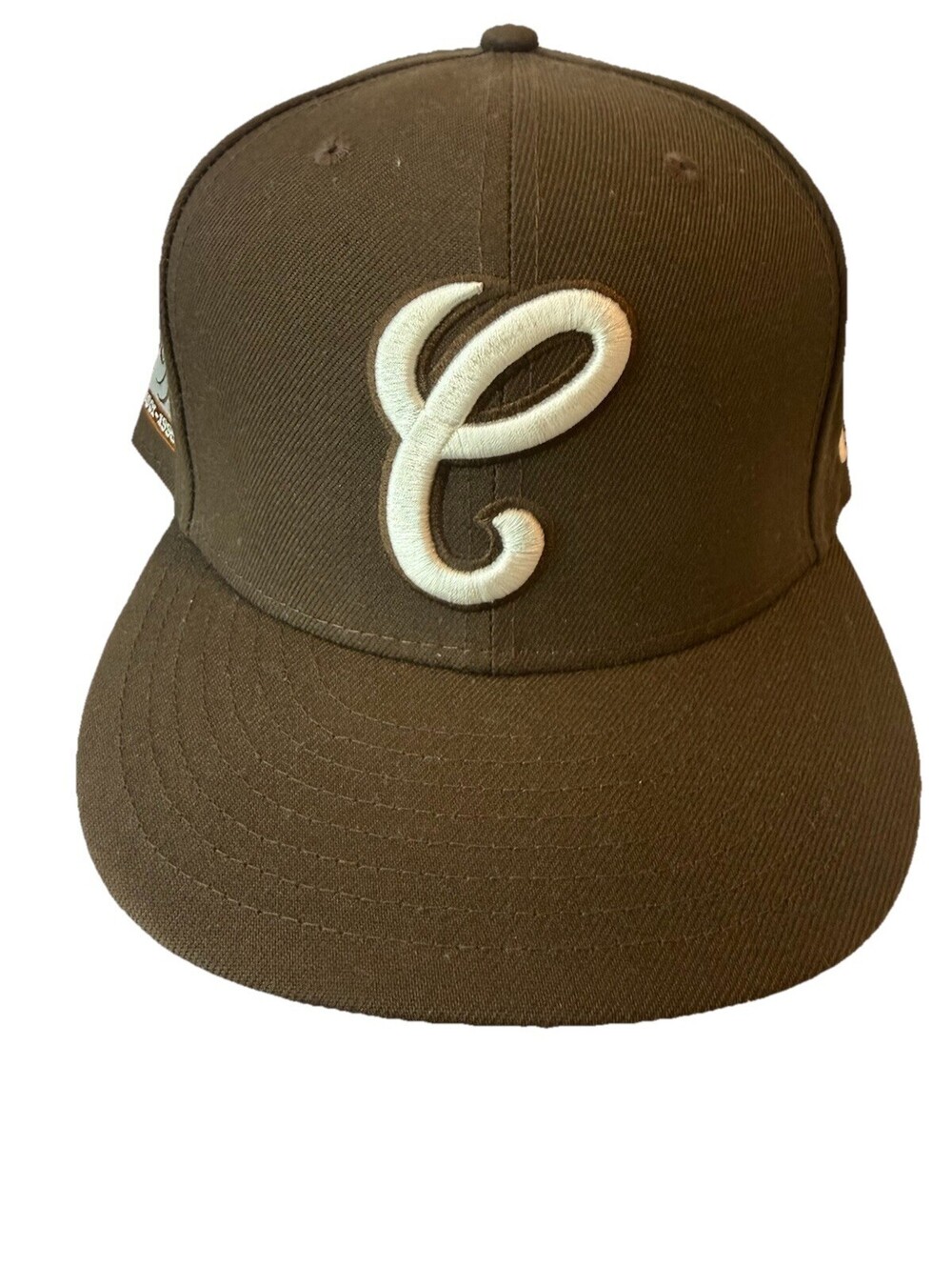 Chicago White Sox 95 Years Hat New Era 59FIFTY Fitted 7 3/8Brown Cooperstown